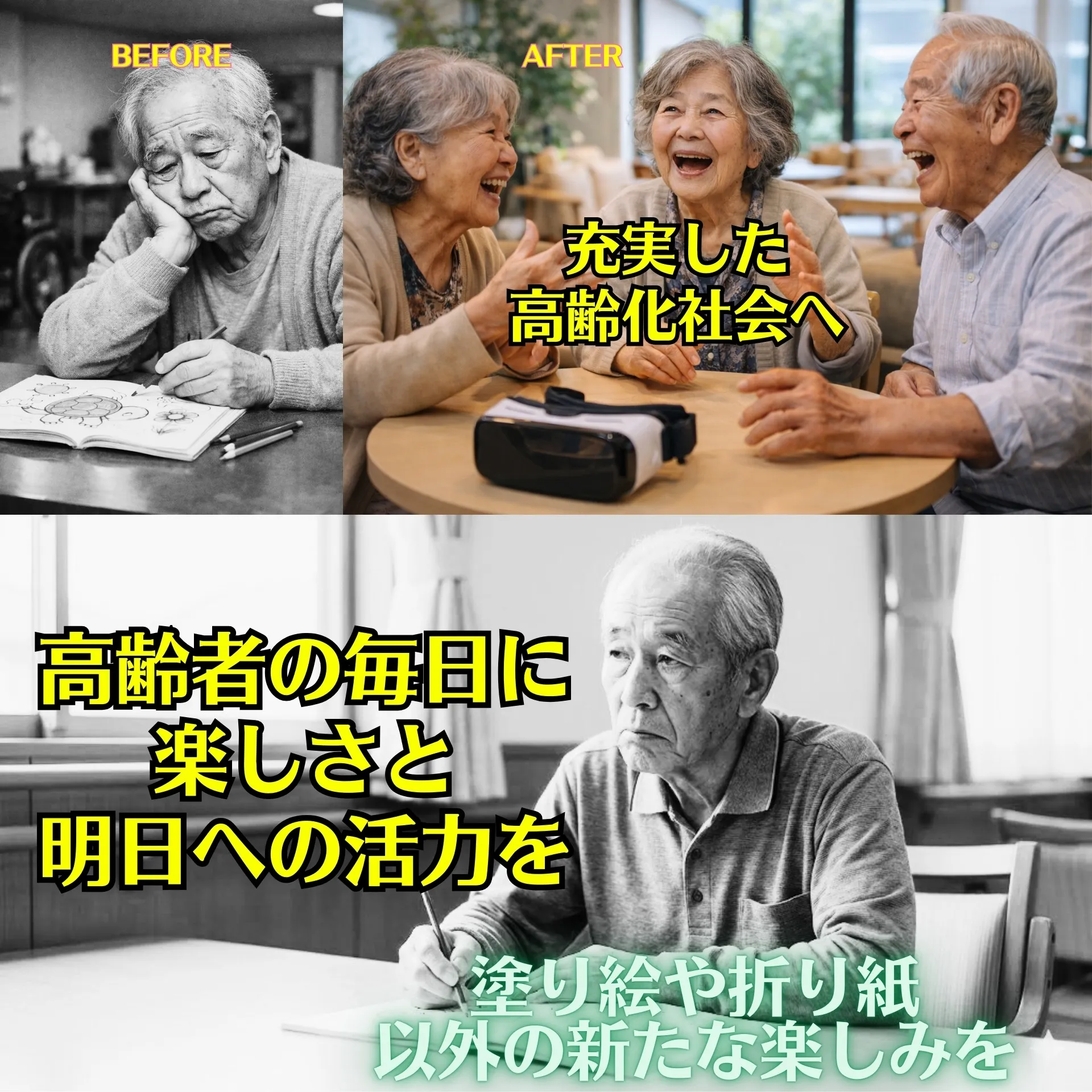 2026年は高齢化社会の常識を覆す挑戦